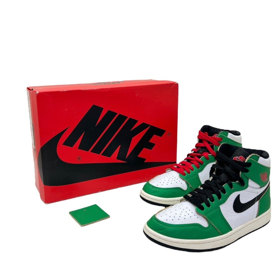 Donna NIKE | Jordan 1 Retro High Lucky Green Tg 38,5