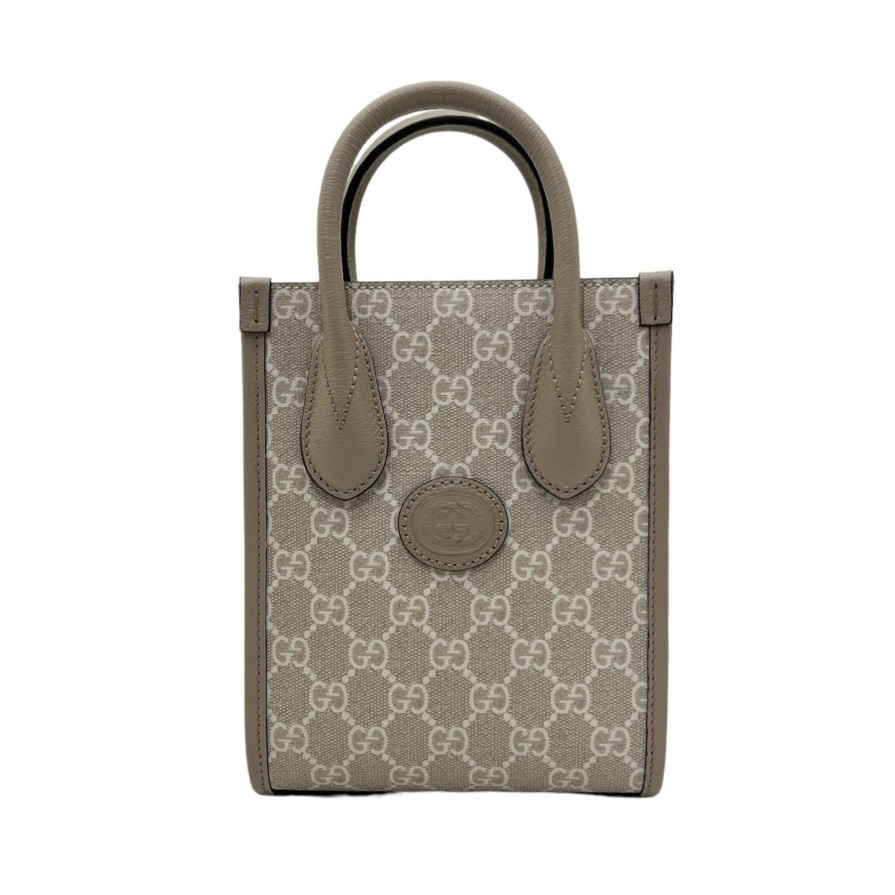 Donna GUCCI | Gucci Mini Borsa Shopping Con Incrocio Gg