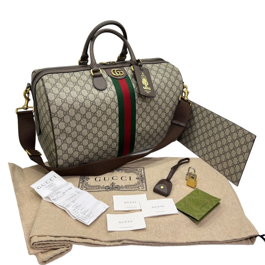 Donna GUCCI | Gucci Borsa Da Viaggio Savoy Con Tracolla