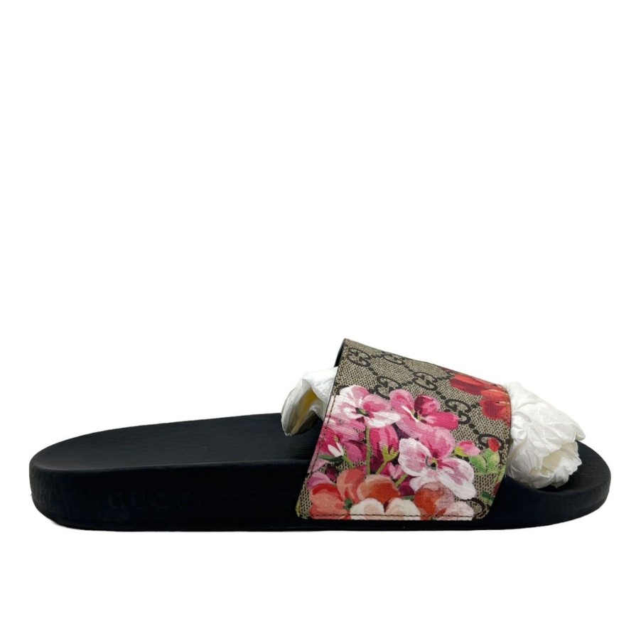 Donna GUCCI | Gucci Sandalo Incrociato Gg Blooms Tg 40